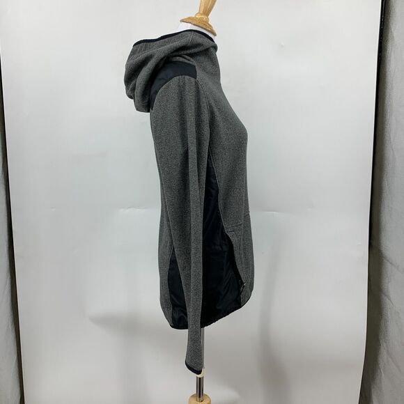 Under Armour Coldgear Sweatshirt Womens XS Grey Fleece Infrared Popover Hoodie - Picture 4 of 16